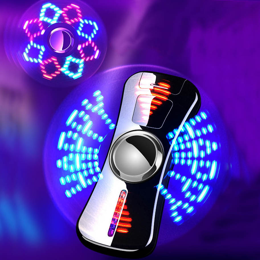 Bật Lửa Điện Plasma 4 tia xoay tạo 11 Hiệu Ứng 3D