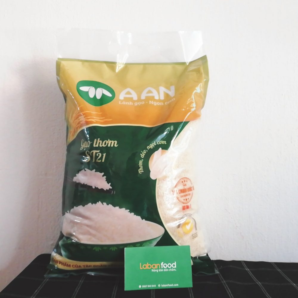 Gạo ST21 Tân Long túi 5kg