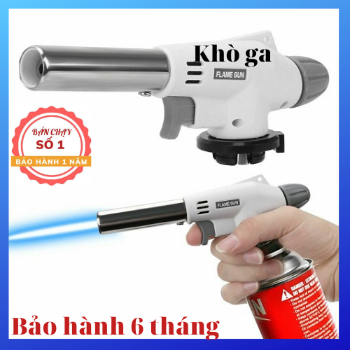 [KHÒ TỐT] Đầu khò ga cầm tay sử dụng bình ga mini - Dụng Cụ Khò Gas Đánh Lửa Tự Động Dùng Với Lon Gas Mini