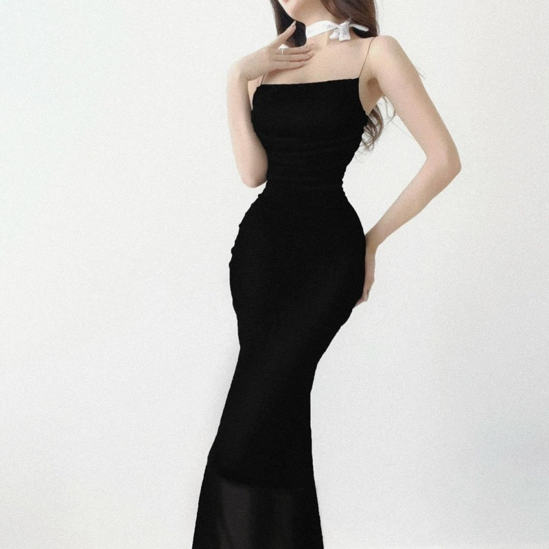 Đầm body lưới đuôi cá (SN022)
