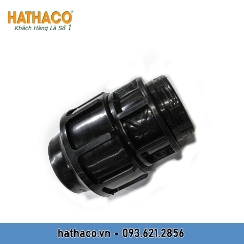 Măng Sông 90 Ren Trong 90 (ren 3") HATHACO Nối Ống HDPE