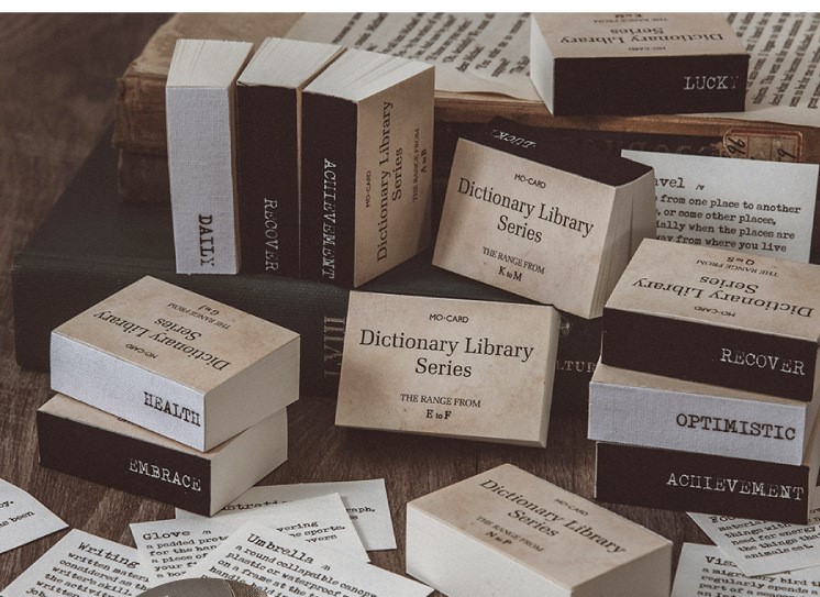[HCM]Dictionary Library - 100 trang từ điển đóng cuốn (Hàng có sẵn)