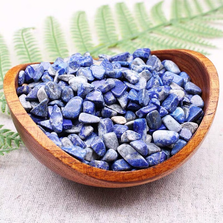 [0.3kg] Đá thạch anh xanh nước biển | Đá lapis lazuli