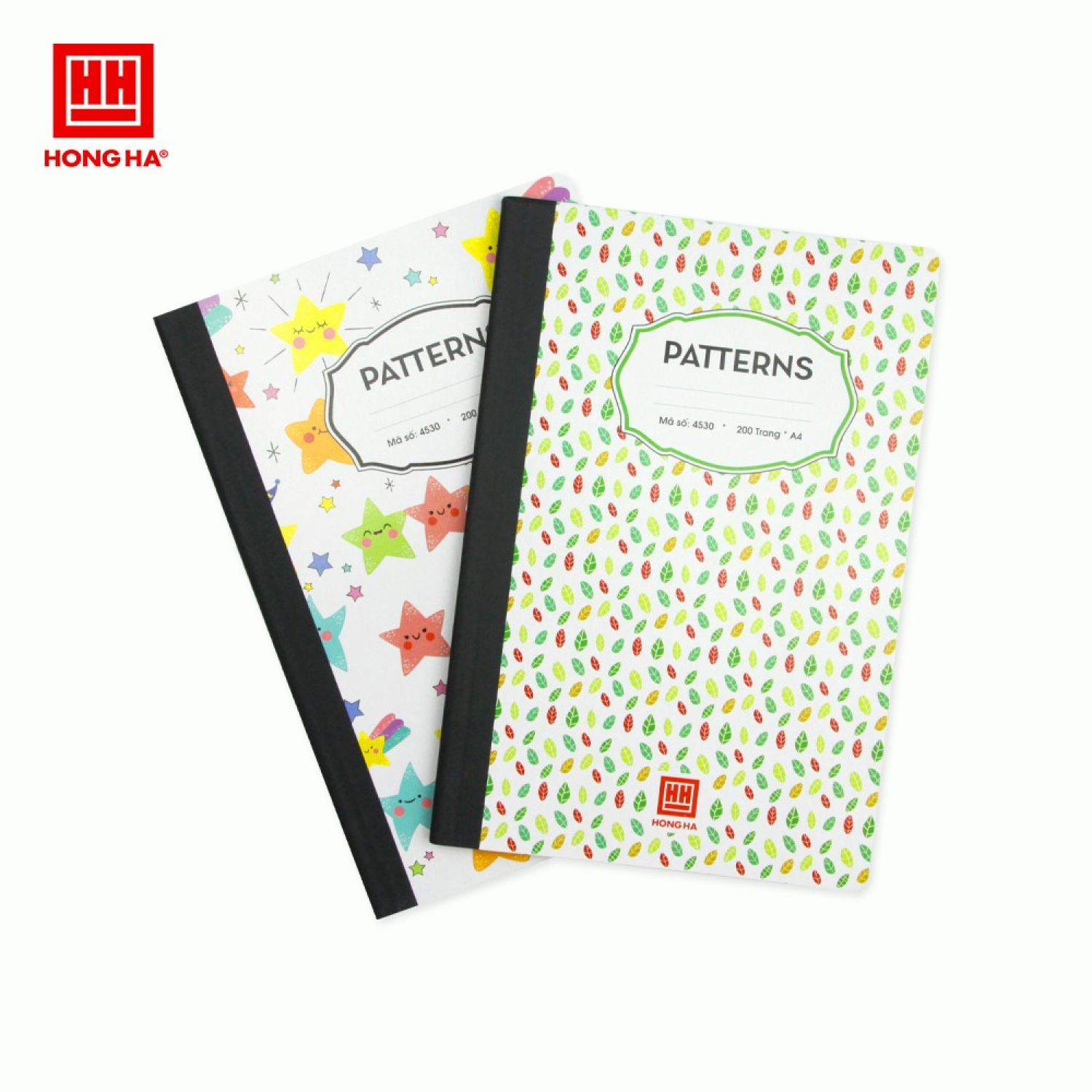 Sổ kẻ ngang 200 trang Patterns Hồng Hà (4530) Chất lượng