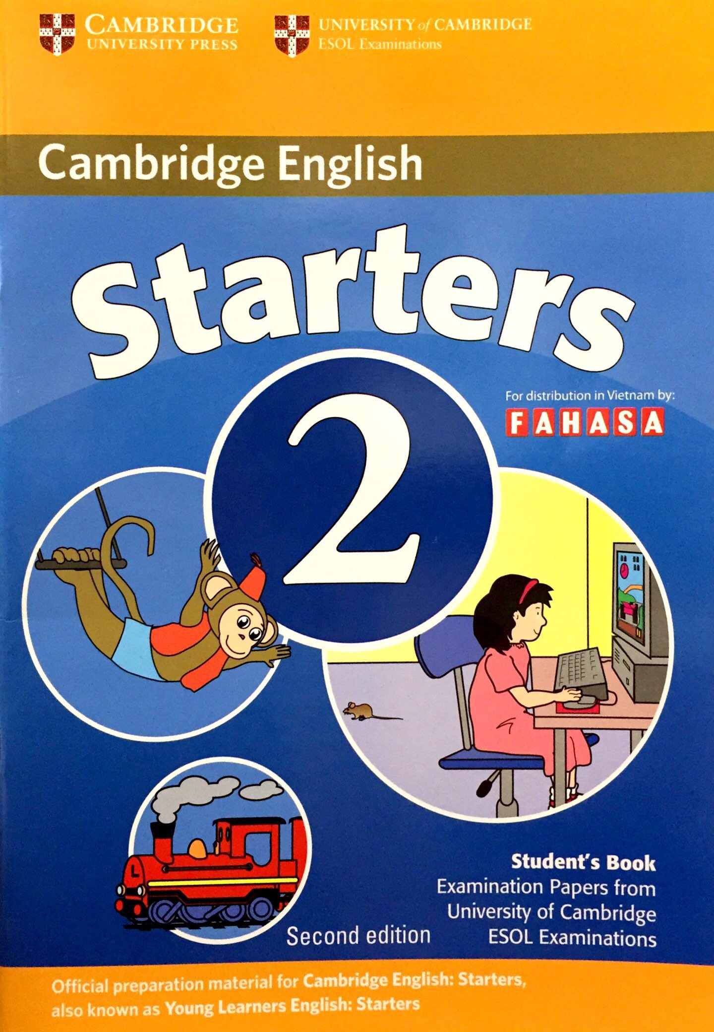 Fahasa - Cambridge Young Learner English Test Starters 2 SB FAHASA Reprint Edition