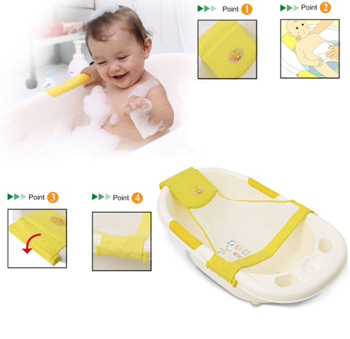 Võng đỡ chậu tắm trẻ em Aprica