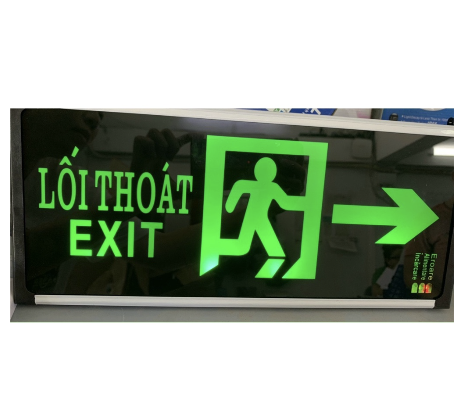 Đèn báo chỉ dẫn Exit lối thoát