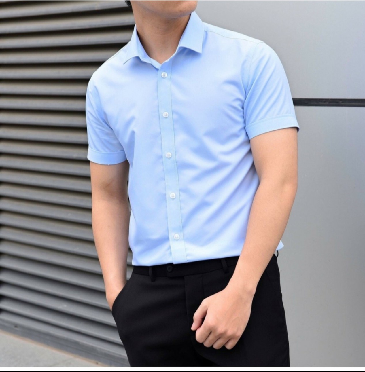 Áo sơ mi nam from kiểu dáng Hàn Quốc , siêu chất siêu đẹp