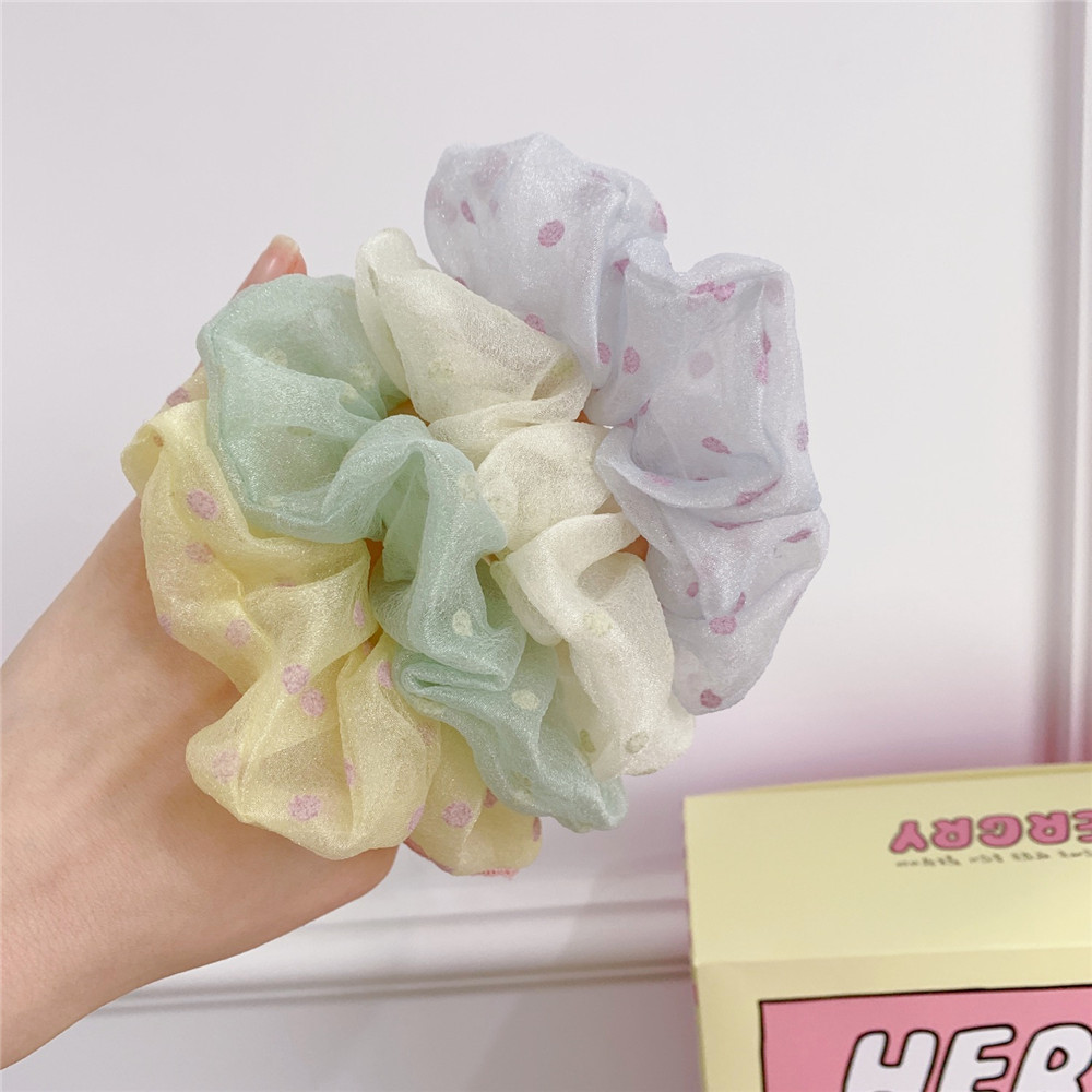 [HCM]Cột Tóc Srunchies- Dây Buộc Tóc Srunchies nơ