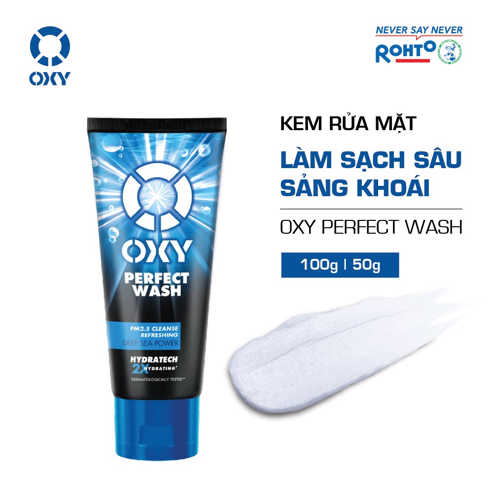 Sữa rửa mặt Oxy NGỪA MỤN , GIẢM THÂM , TÚT TRẮNG 100g