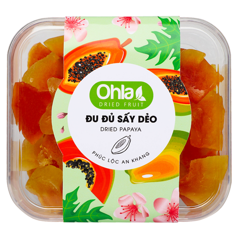 Đu đủ sấy dẻo Ohla 200g