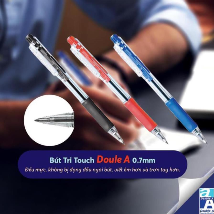 Double A Bút bi Tritouch ngòi 0,7mm
