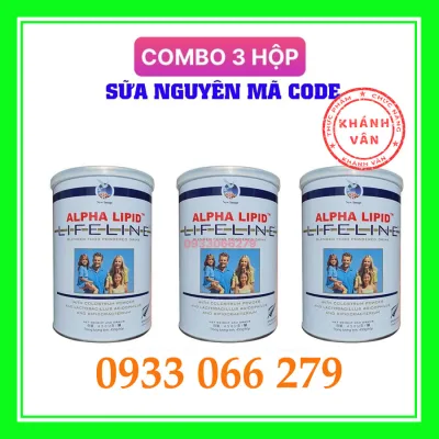 [HCM]Combo 3 Hộp Sữa Non Alpha Lipid LineLife