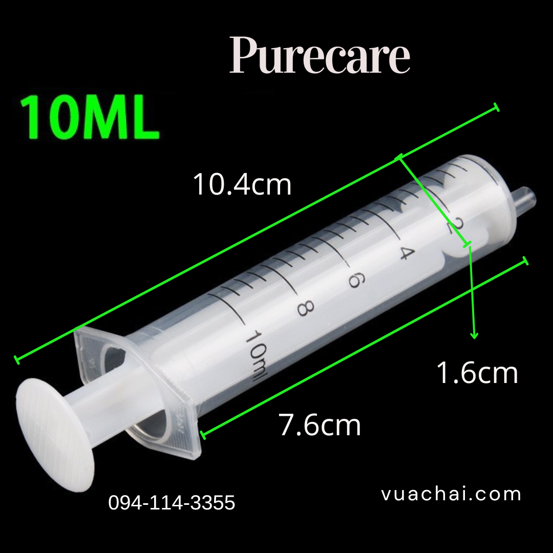 Ống xi lanh 5ml 10ml 20ml chiết dung dịch, nước hoa