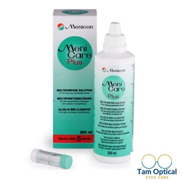 Menicon Menicare Plus solution 250ml Dung dịch ngâm kính áp tròng cứng
