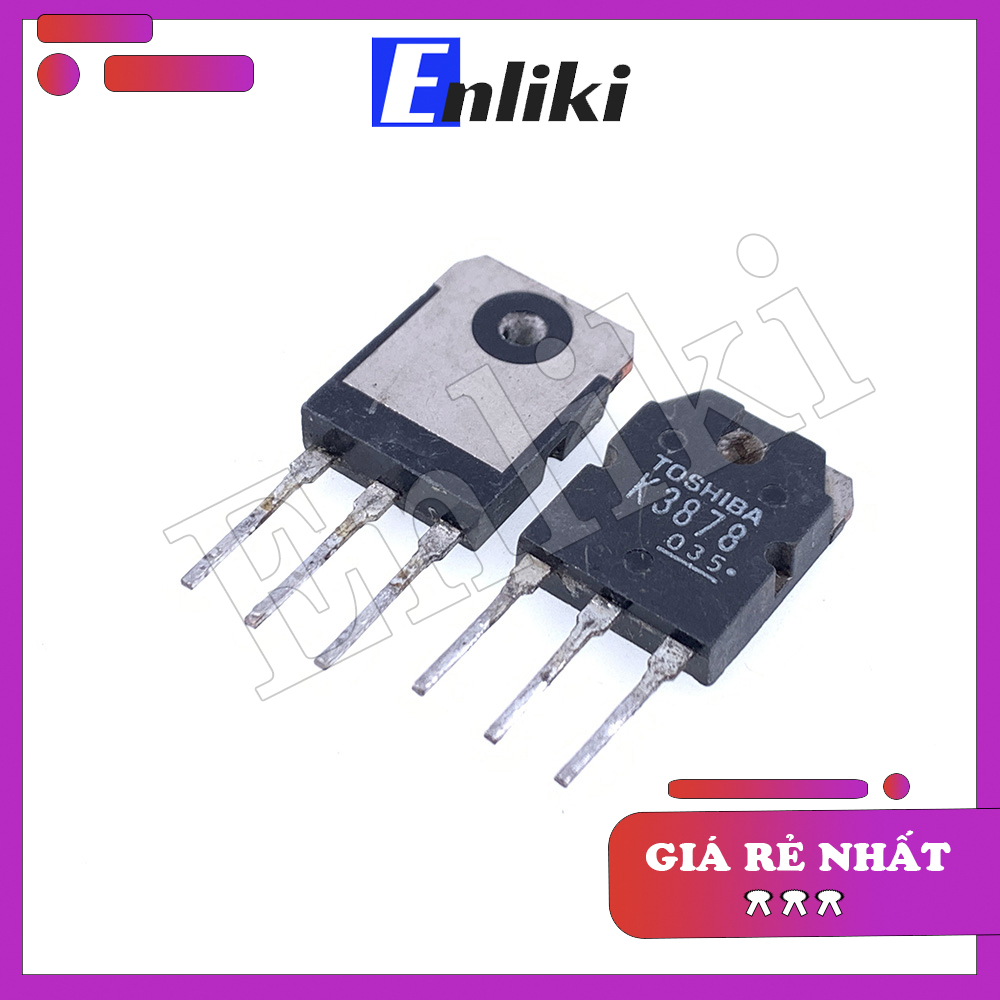 K3878 N-CH 9A 900V mosfet tháo máy