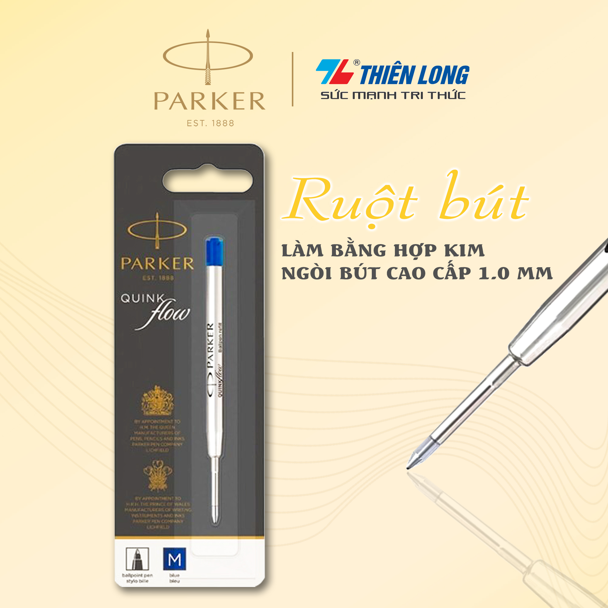 Ruột bút bi cao cấp parker m bl1-1950371