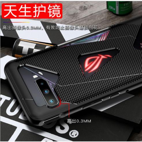 Case dẻo chống sock Asus Rog Phone 2 / Rog phone 3 Chất lượng cao ( đen )