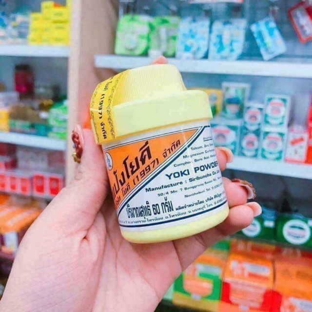 PHẤN KHỬ MÙI HÔI CHÂN YOKI POWDER THÁI LAN