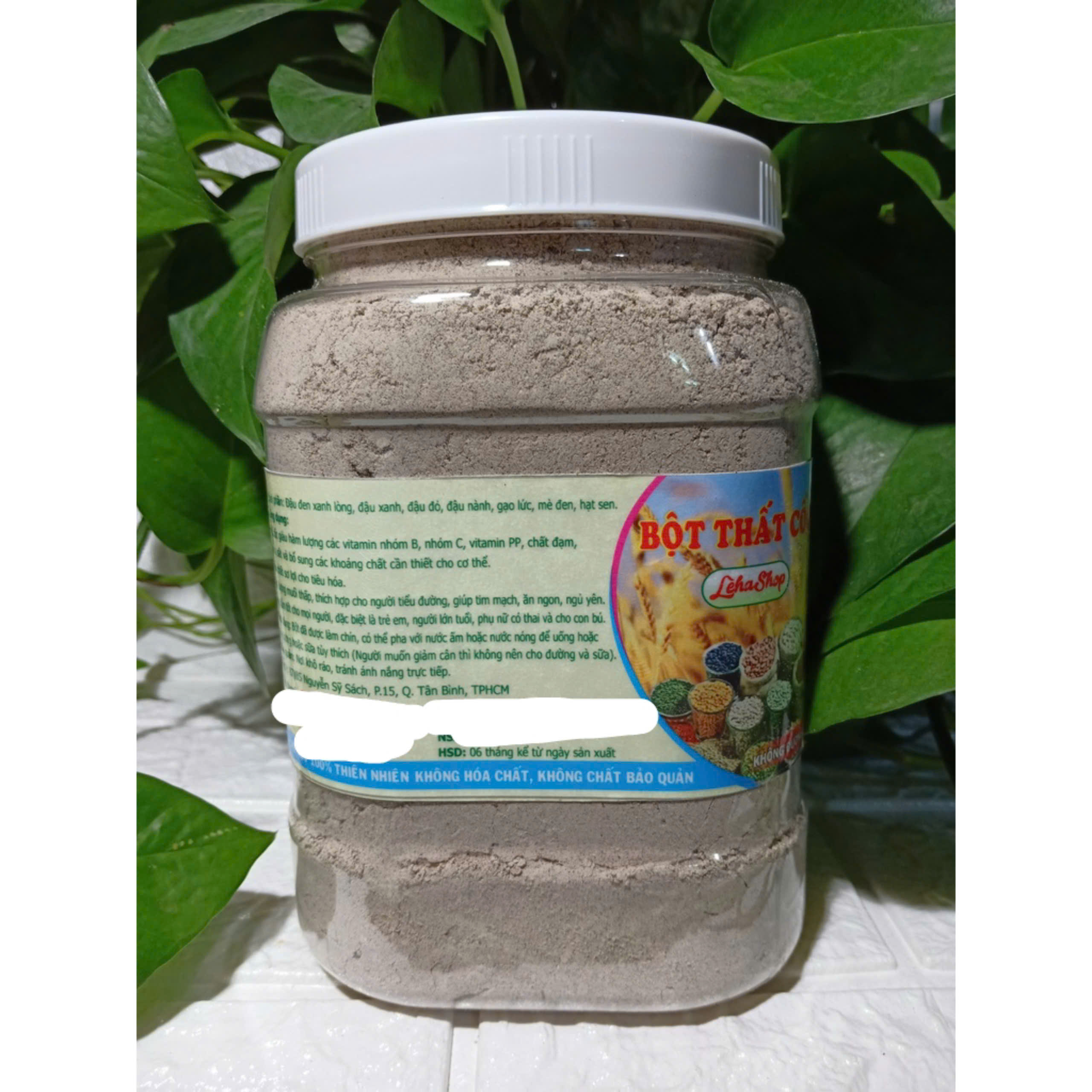 BỘT ĐẬU ĐEN XANH LÒNG HANDMADE 1kg