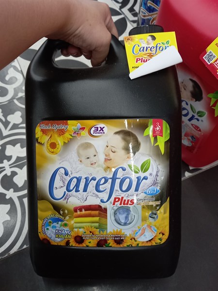 Nước giặt xả đậm đặc Carefor 5000ml