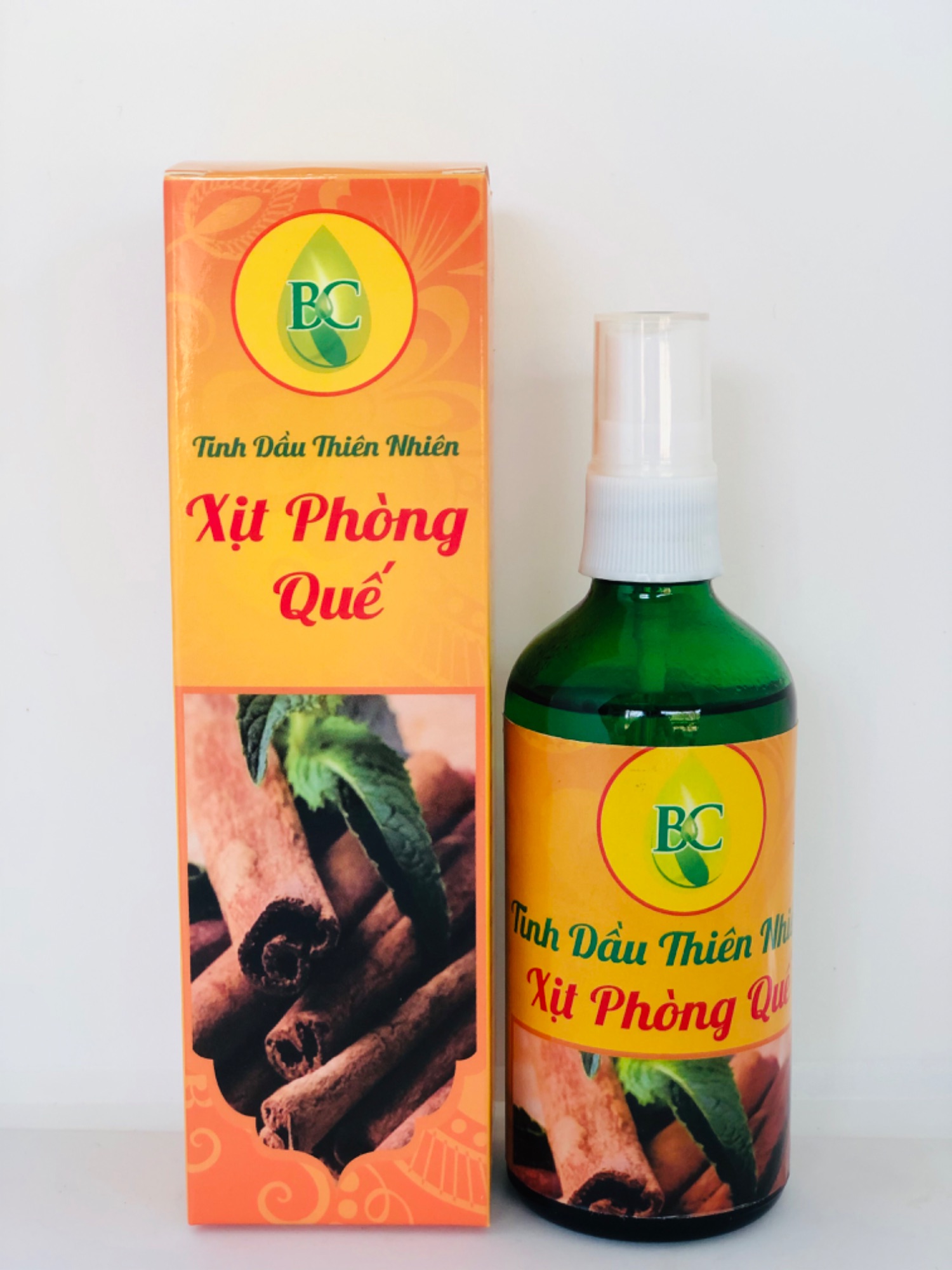 TINH DẦU XỊT KHỬ MÙI HƯƠNG QUẾ