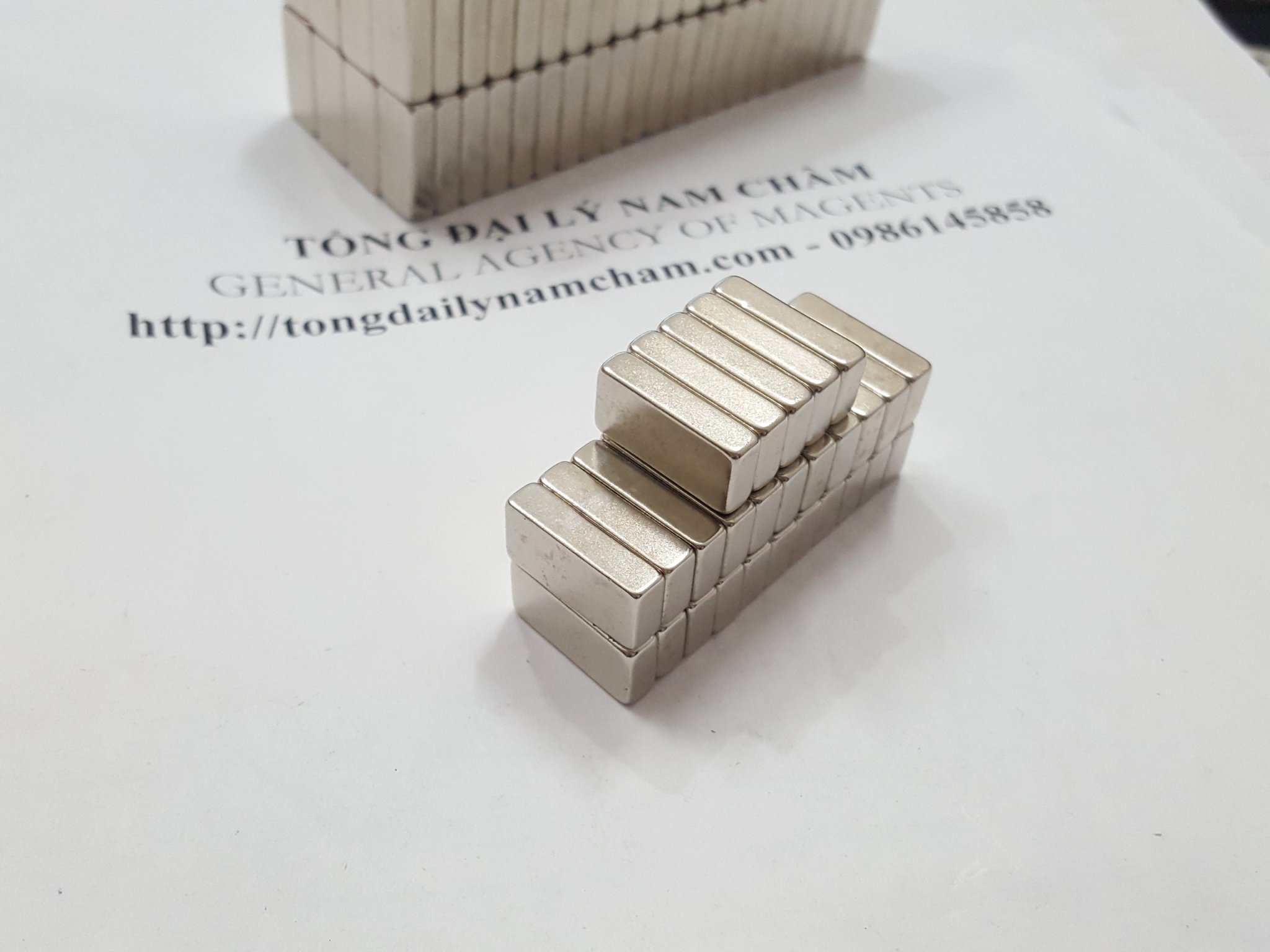 20 viên nam châm 20x10x5mm