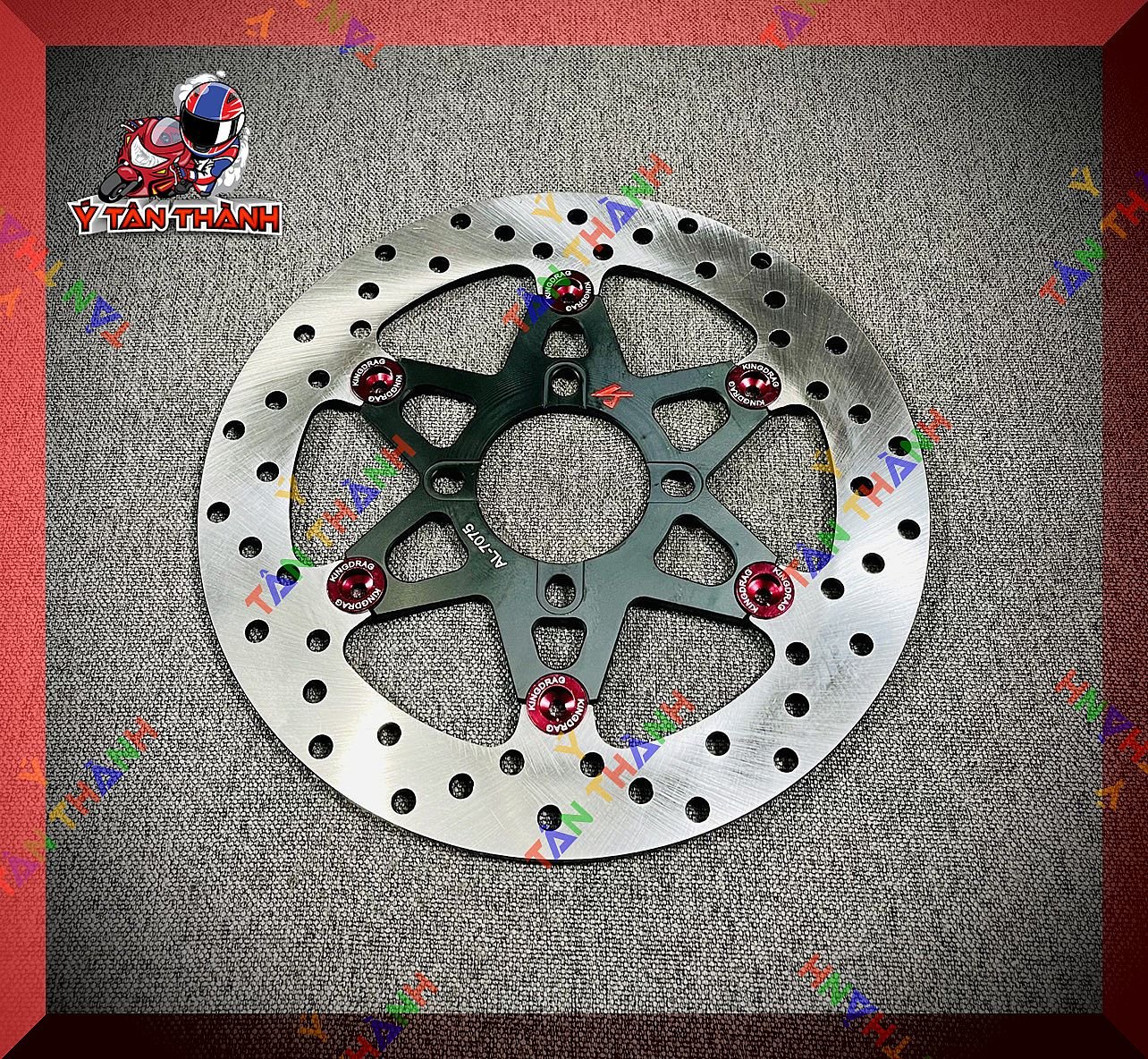 Đĩa Thắng King 245Mm Exciter 150 Đi Mâm 4 Lổ Mẫu Ngôi Sao