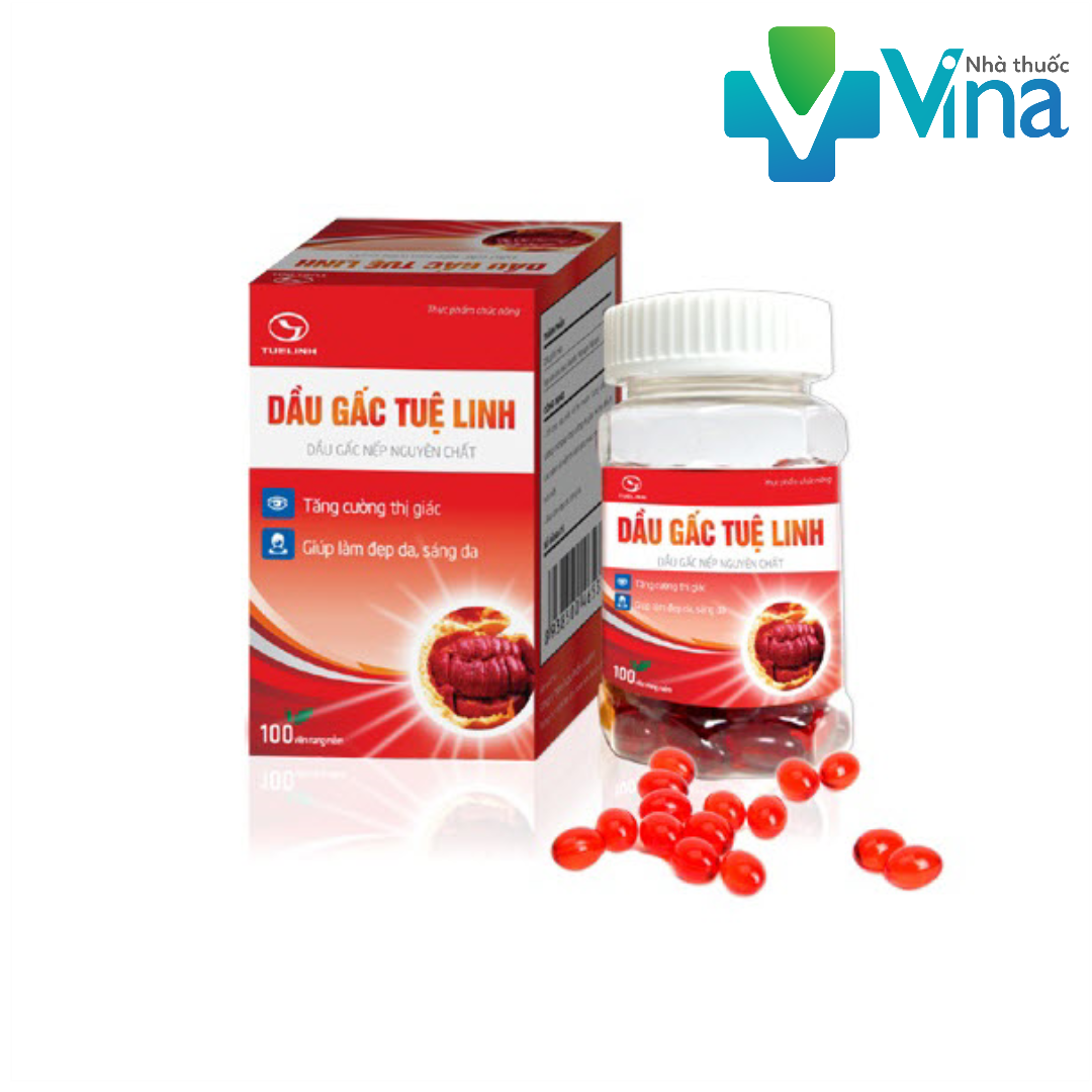 Dầu gấc tuệ linh lọ 60 viên