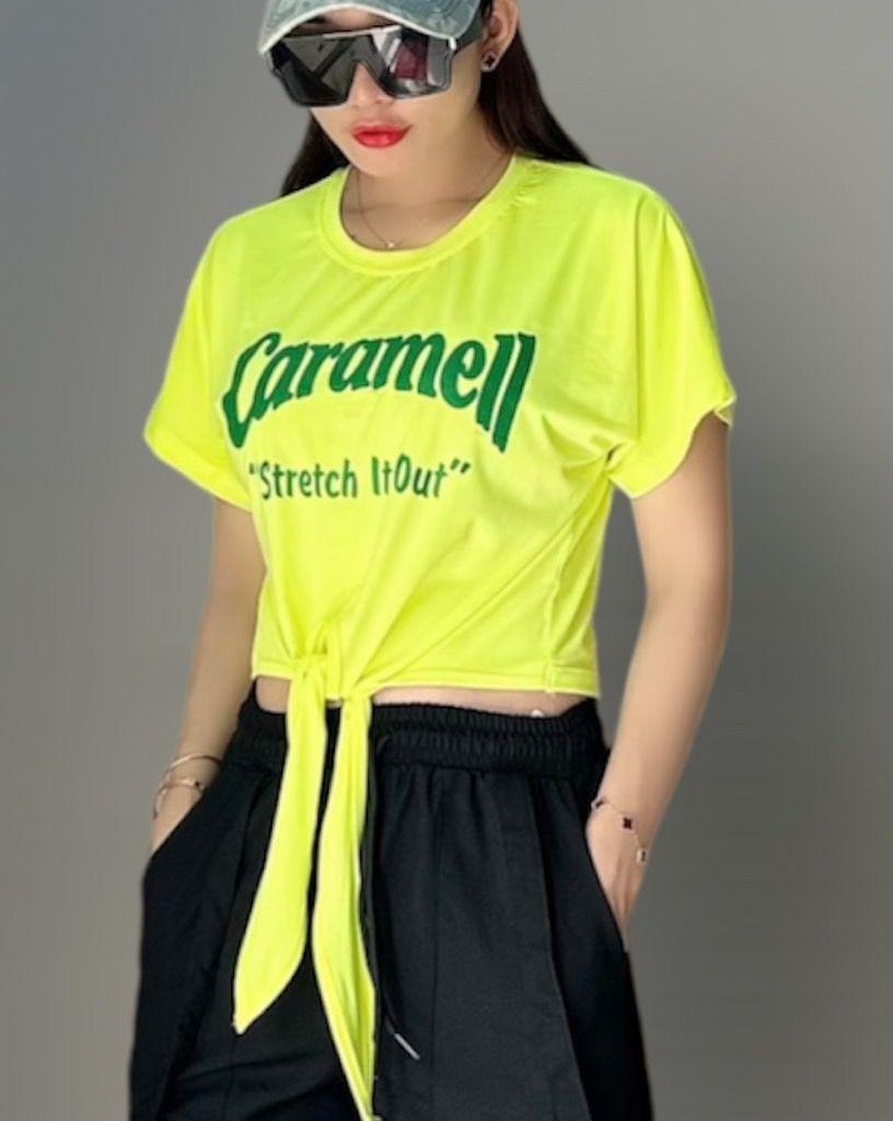 Áo Croptop Cột Eo Thể Thao Nữ Nhiều Màu Tập Gym Yoga Aerobic Cao Cấp