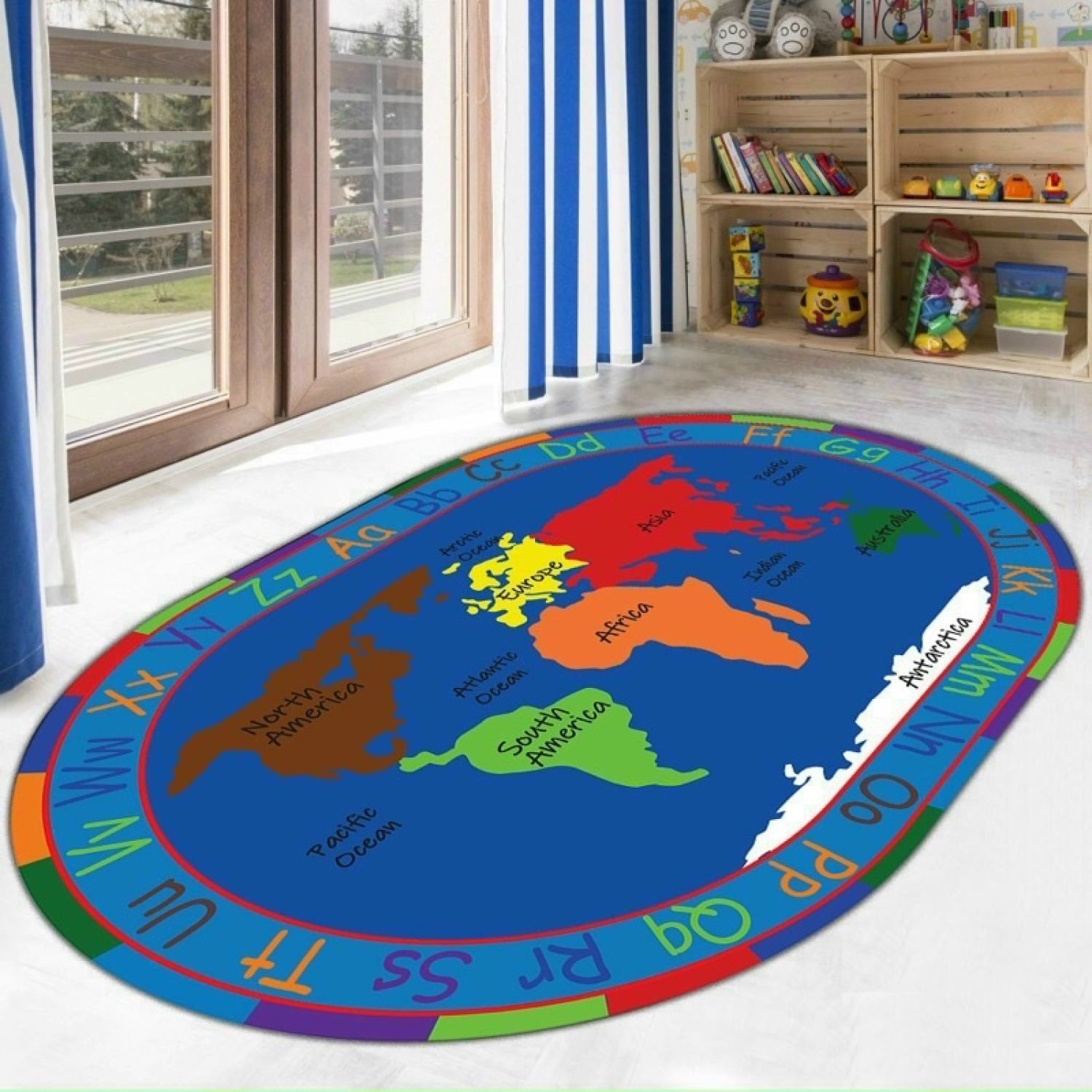 Thảm circle Montessori cao cấp kích thước 1.6mx2m20 và 2m*3m
