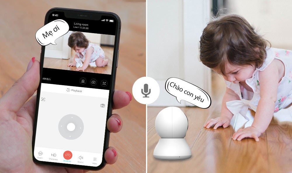 [HCM]Camera IP giám sát IMILAB A1 CMSXJ19E 3MP quốc tế