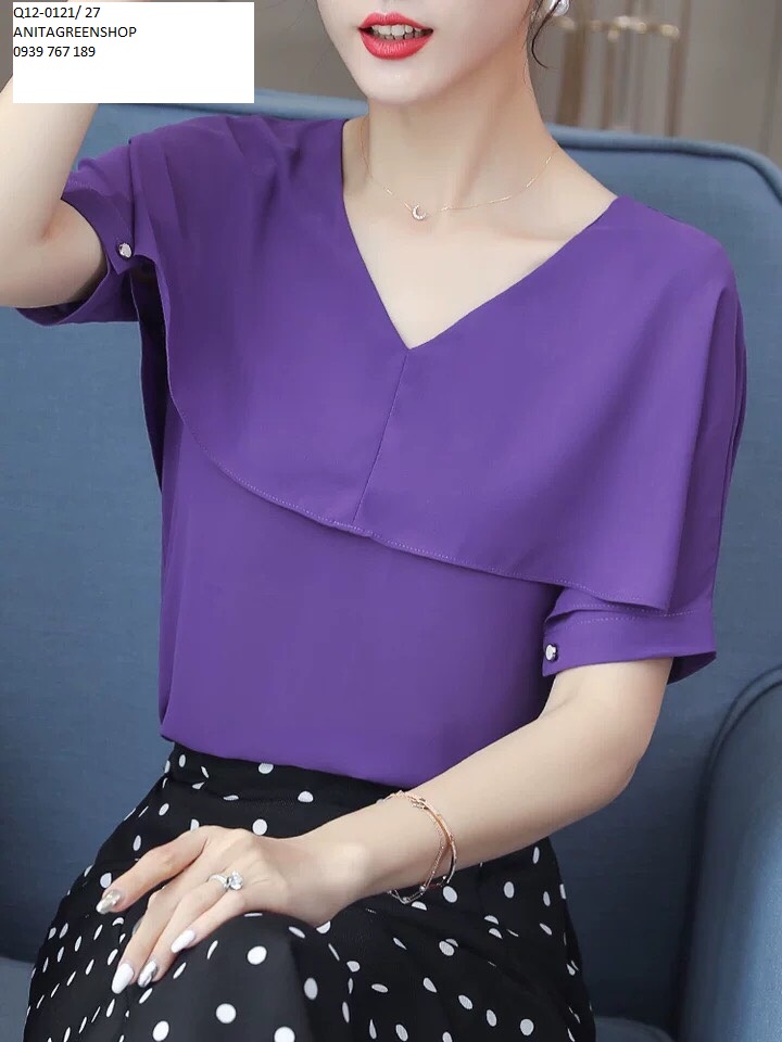 áo kiểu tay cánh dơi (thời trang anitagreen) Q12-0121
