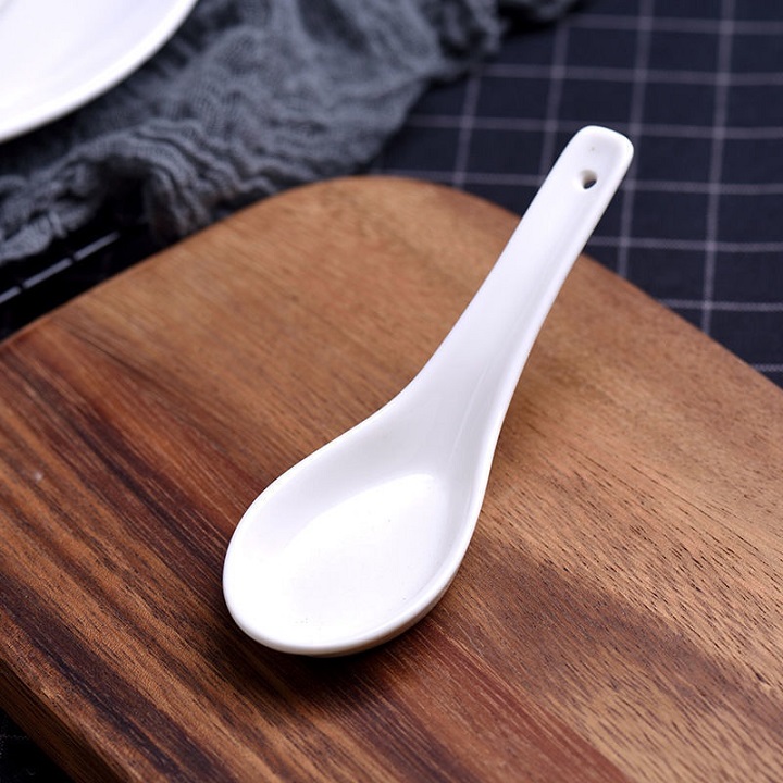 Sét 20 Thìa trắng sứ giá sỉ