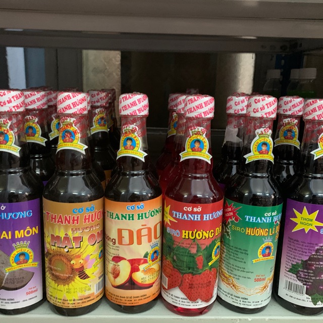 [HCM]Siro Thanh Hương chai 500ml