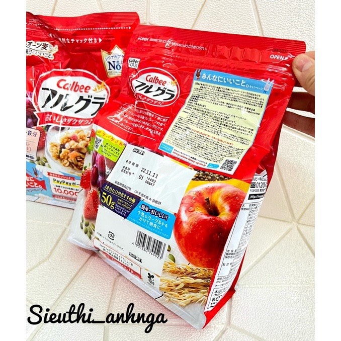 Ngũ cốc Calbee Nhật 750g