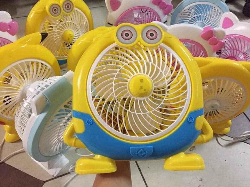 Quạt Cắm Điện Mini Hình Thú Cute Giá Lẻ #155k
