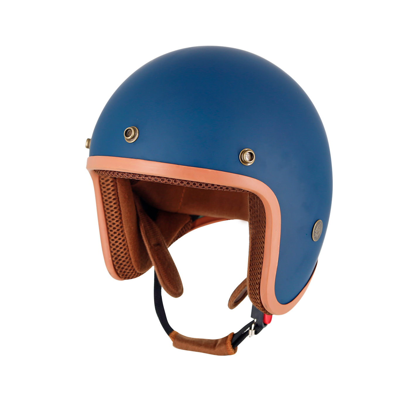 Mũ bảo hiểm 3/4 VARO Lót Màu Thoáng Khí - Tặng kèm lưỡi trai