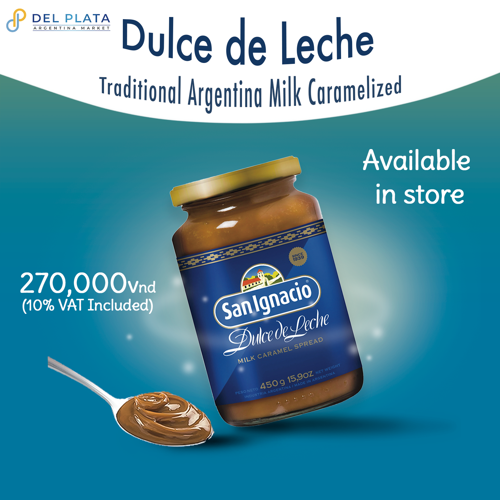 Dulce de Leche - San Ignacio - Sốt CARAMEL 450g