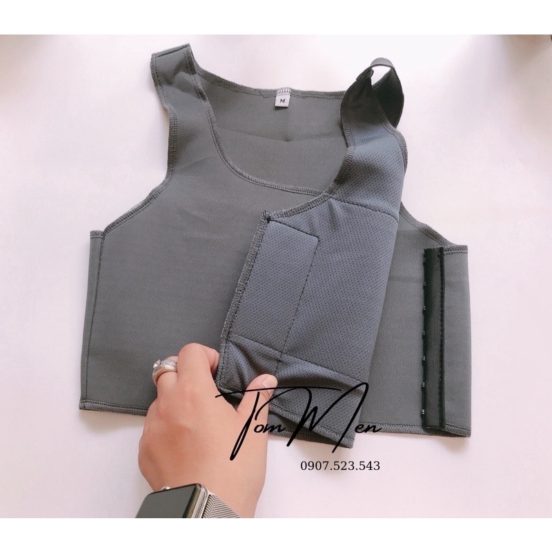 ÁO NỊT NGỰC TOMBOY KHÔNG VIỀN ( ẢNH THẬT )