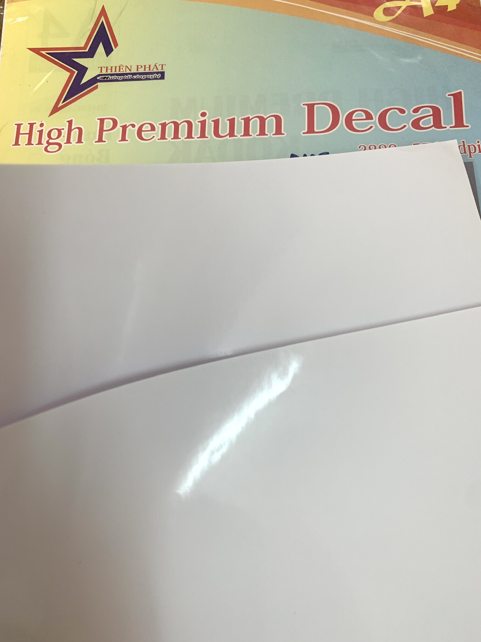 [HCM]Giấy In Decal Ảnh Glossy 50 Tờ/ Xấp