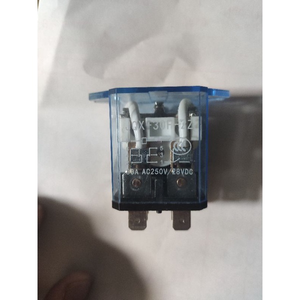 Relay trung gian JQX-30F 2Z 12v/24v/220v (8 chân 30A)