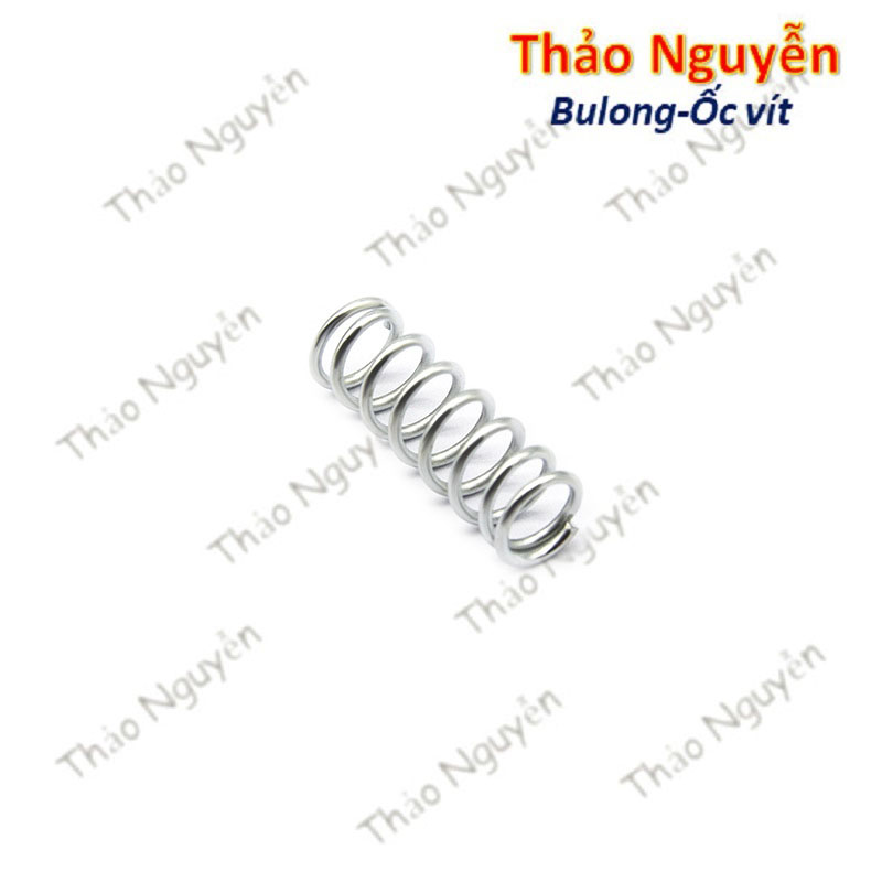 Lò xo nén inox 304 phi 4.5mm, phi 7mm nhiều chiều dài