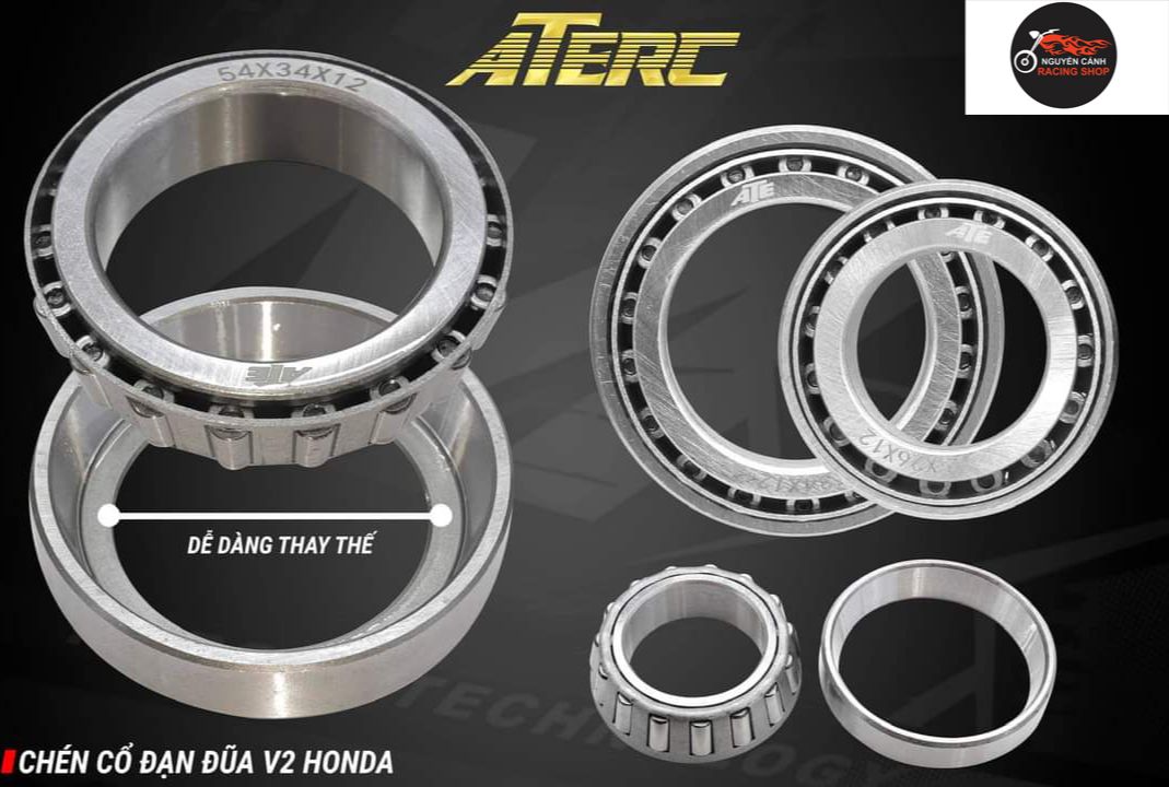 Chén cổ đạn đũa V2 honda ATE, gắn xe máy