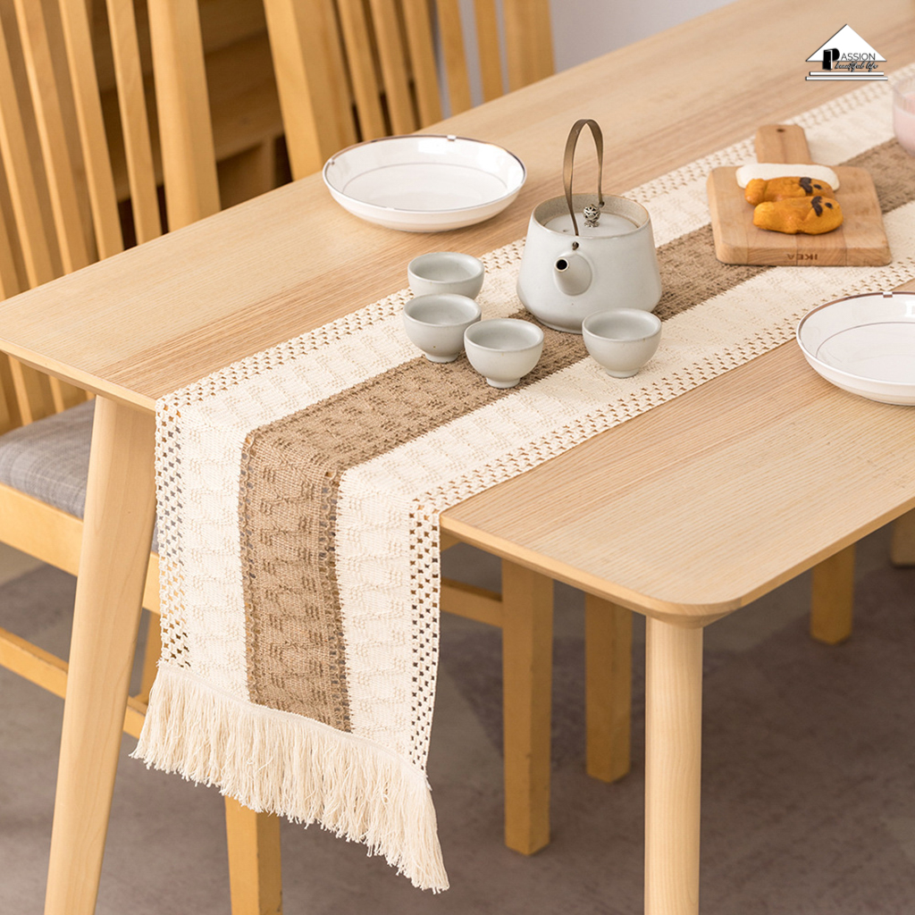 Khăn Trải Bàn Table Runner Trang Trí Bàn ăn Cao cấp
