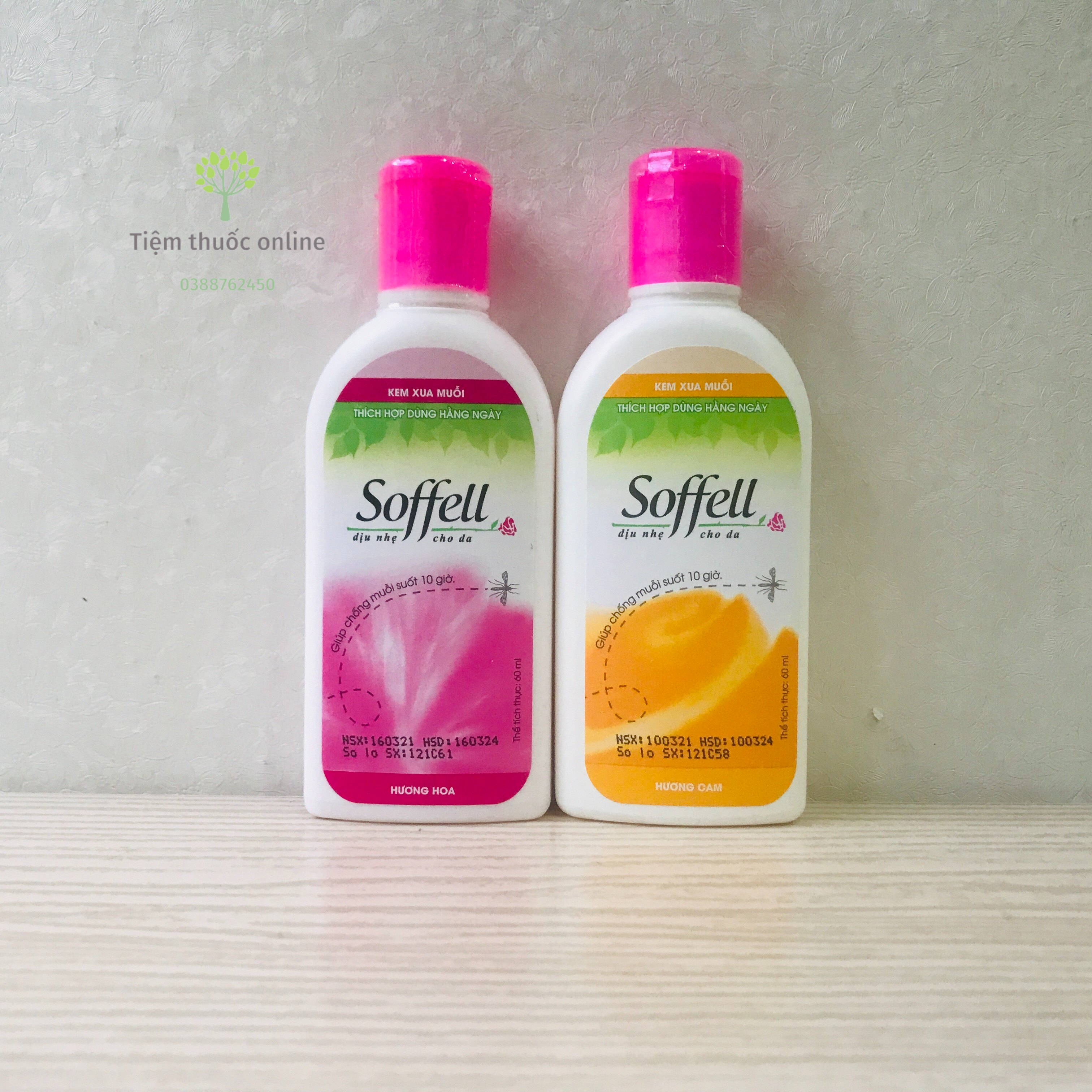 Kem chống muỗi Soffel 60ml