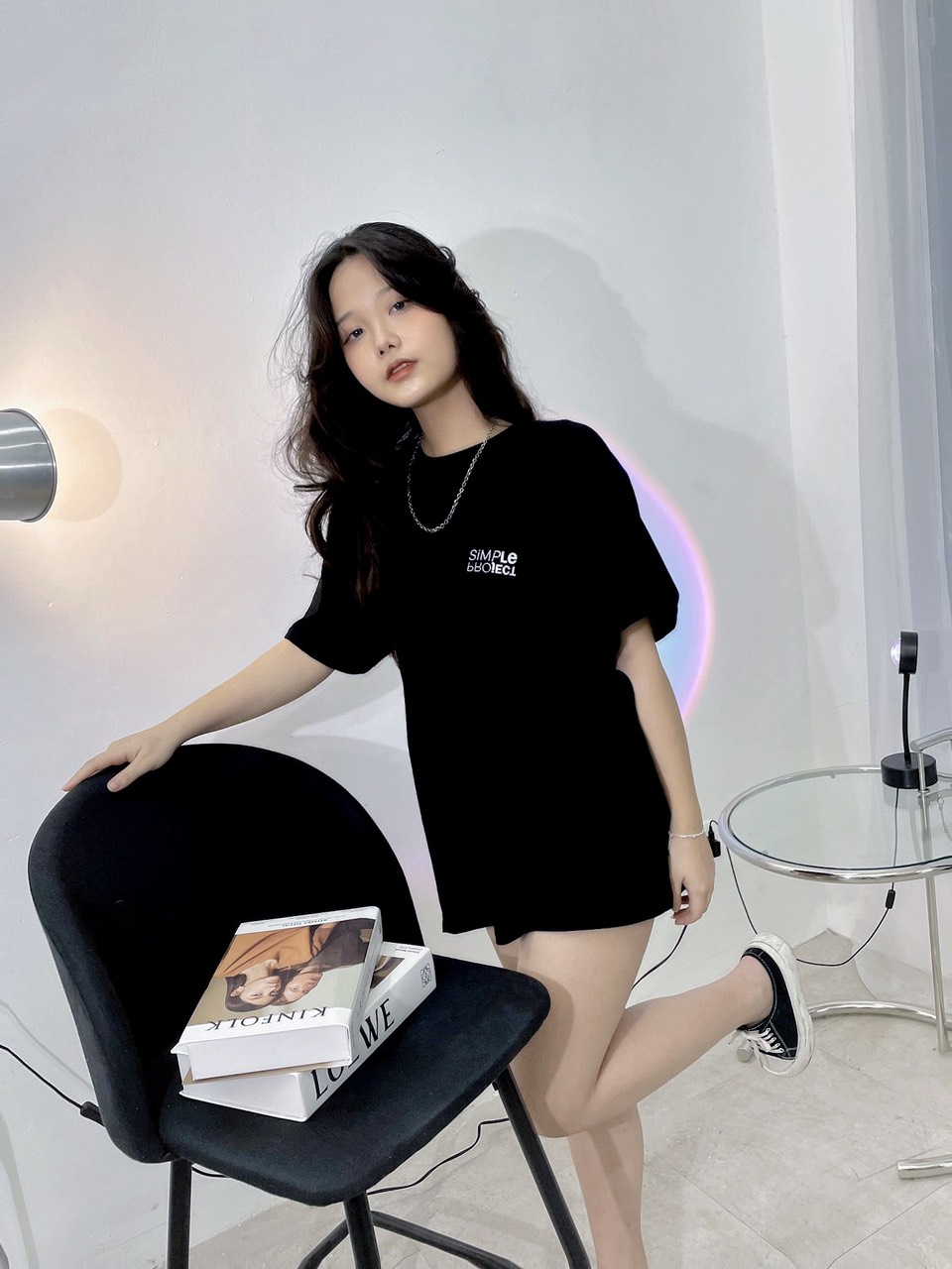 Áo Phông Unisex Form Rộng, Áo Oversize Cho Nam và Nữ Simple Project Chất Liệu 100 Cotton 2 Chiều 250gsm - Cest Simple