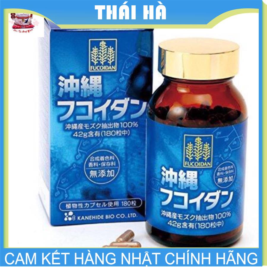 HCMTảo Fucoidan Okinawa 180 Viên Hỗ Trợ Phòng Chống Ung Thư Tăng Cường Hệ