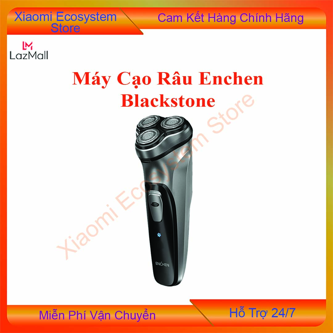 Máy cạo râu nam chính hãng ENCHEN Blackstone không dây Máy cạo râu nam Máy cạo râu điện Dao cạo râu điện Đầu cạo 3D Pin sạc siêu khỏe