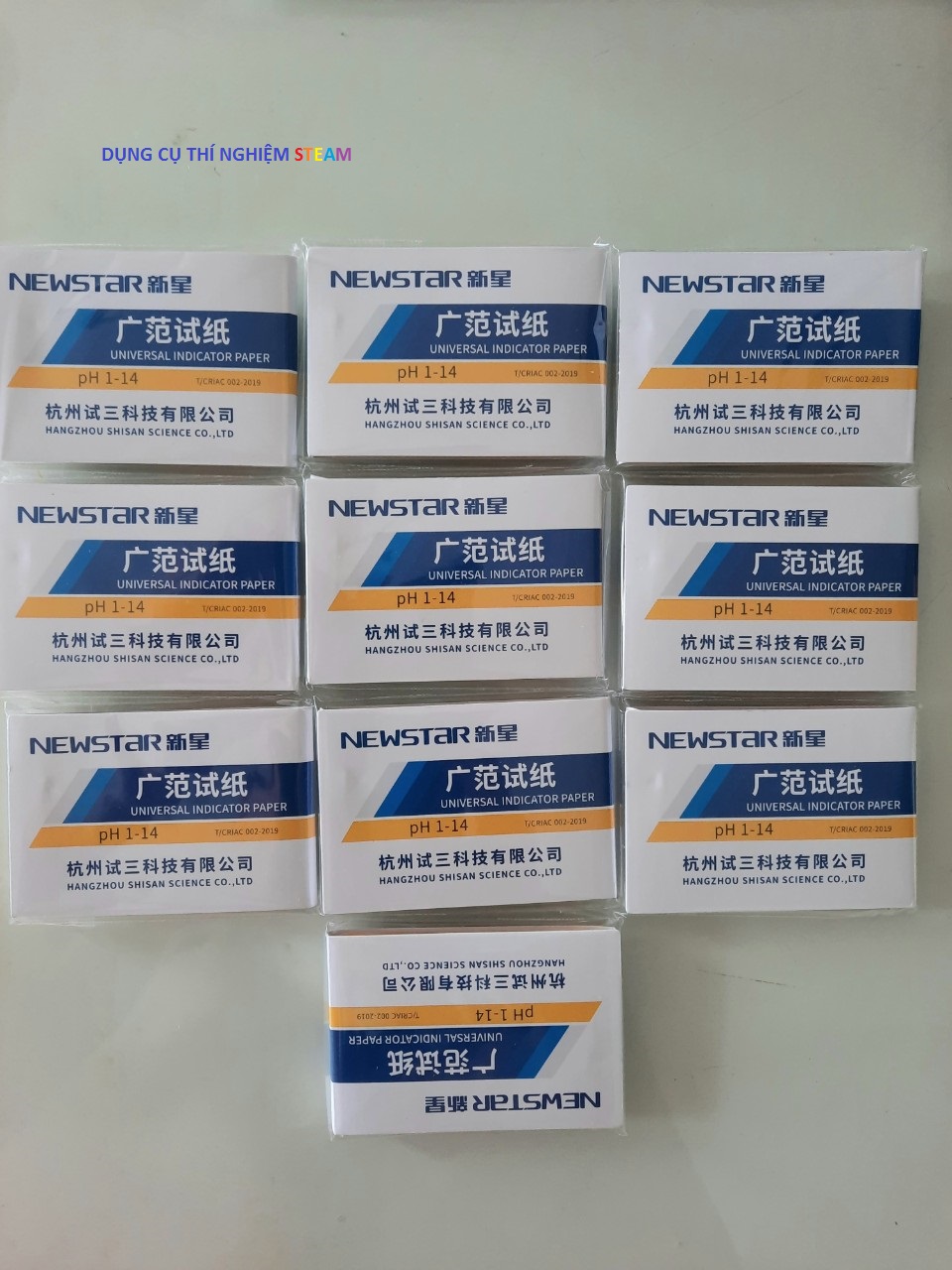 [Wholesale Price] Combo of 10 Purple Ph Test Strips Measuring Ph 1-14